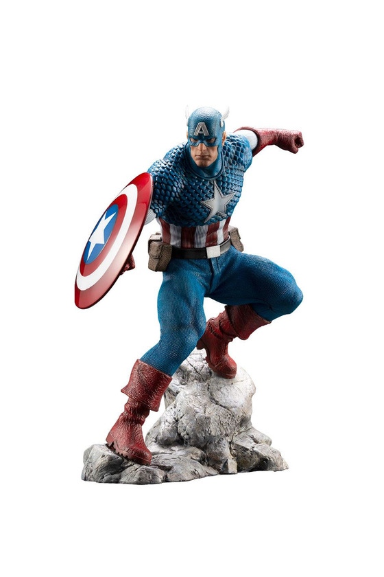 Schleich Marvel - Figura Superhéroe Capitán América