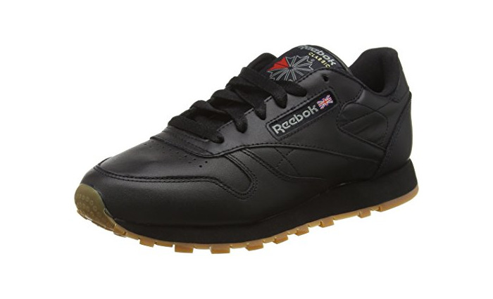 Reebok Classic Leather Zapatillas, Mujer, Negro