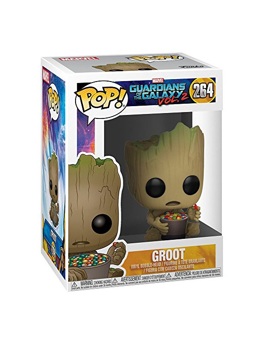 Juegos Funko 22074 – Guardians of the galaxy 2 2 2 – Pop Vinyl Figure 264 Groot W/Candy Bowl