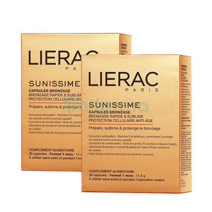 Moda Sunissime Capsulas de Bronceado Lierac 60uds - Suplementos ...