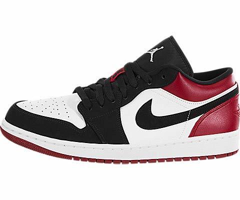 Moda Nike Air Jordan 1 Low, Zapatos de Baloncesto para Hombre, Blanco