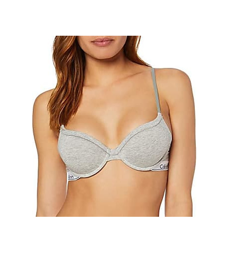 Fashion Calvin Klein Underwear 000qf1654e, Corsé Para Mujer, Gris