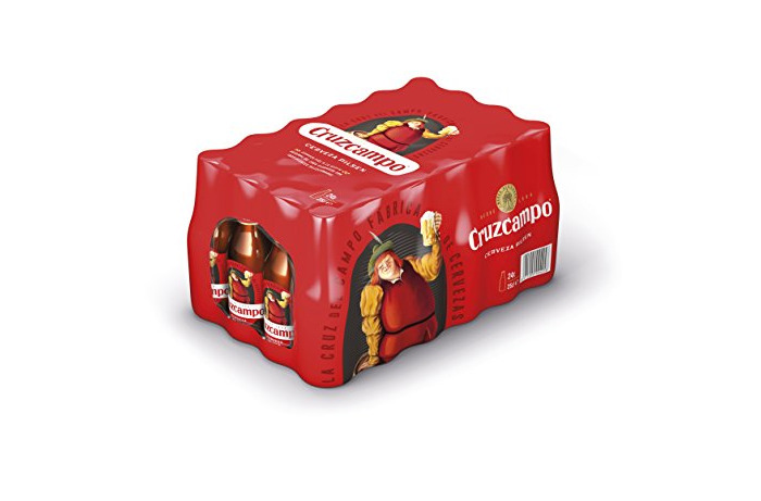 Products Cruzcampo Cerveza - Caja de 24 Botellas x 250 ml - Total