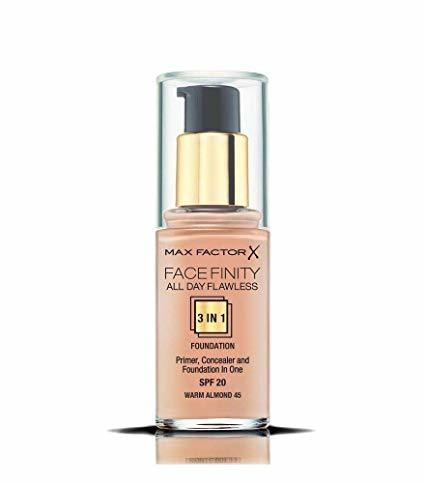 Max Factor FaceFinity 3 en 1 All Day Flawless Base de Maquillaje