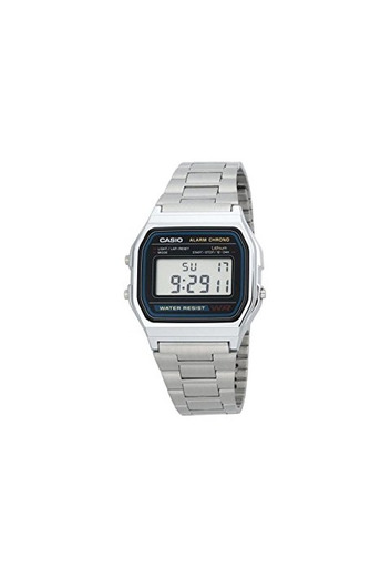 Casio  A158WA-1DF - Reloj digital de cuarzo para hombre con correa