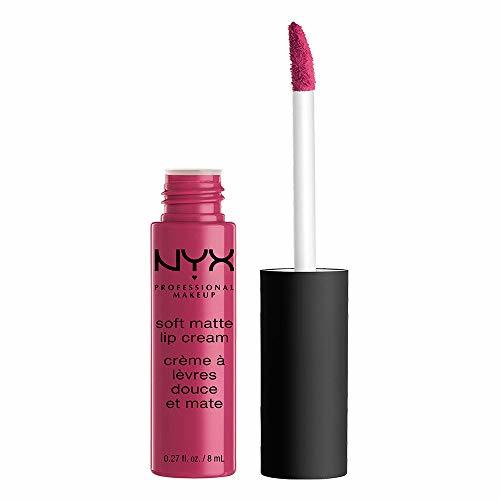 NYX Professional Makeup Pintalabios Soft Matte Lip Cream, Acabado cremoso mate, Color