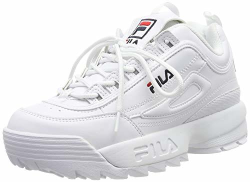 Fila Disruptor Low Wmn 1010302-1fg, Zapatillas para Mujer, Blanco