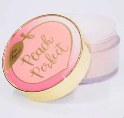 Peach Perfect Mattifying Setting Powder – Peaches and Cream ...