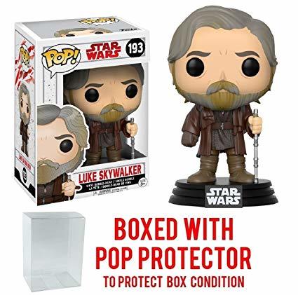 Moda Funko POP Star Wars: Luke Skywalker Jedi Action ... - Amazon.com