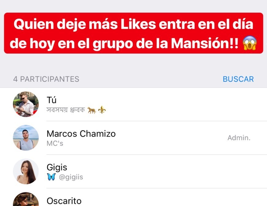 Moda Quien deje más likes entra hoy en el grupo de Whatsapp !!