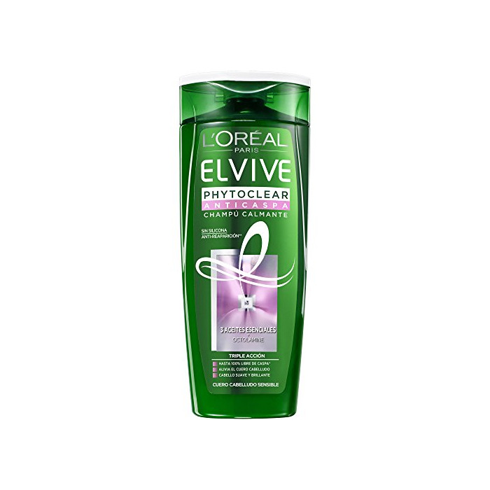 Beauty L'Oréal Paris Elvive Champú Elvive Phytoclear Anticaspa 370 ml