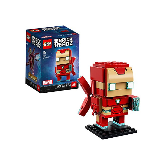 Products BrickHeadz Iron Man MK50, juego de construcción