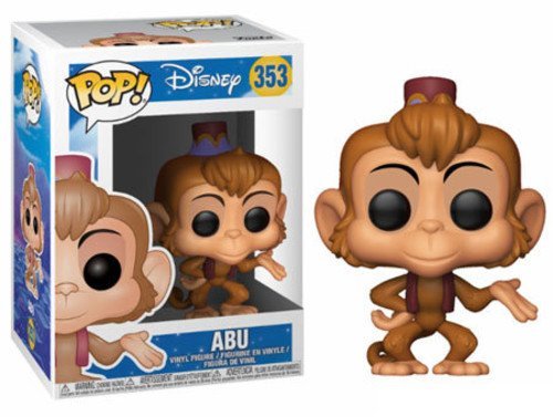 Juegos FunKo Disney: Aladdin: Abu Pop Vinilo, multicolor, 9 cm