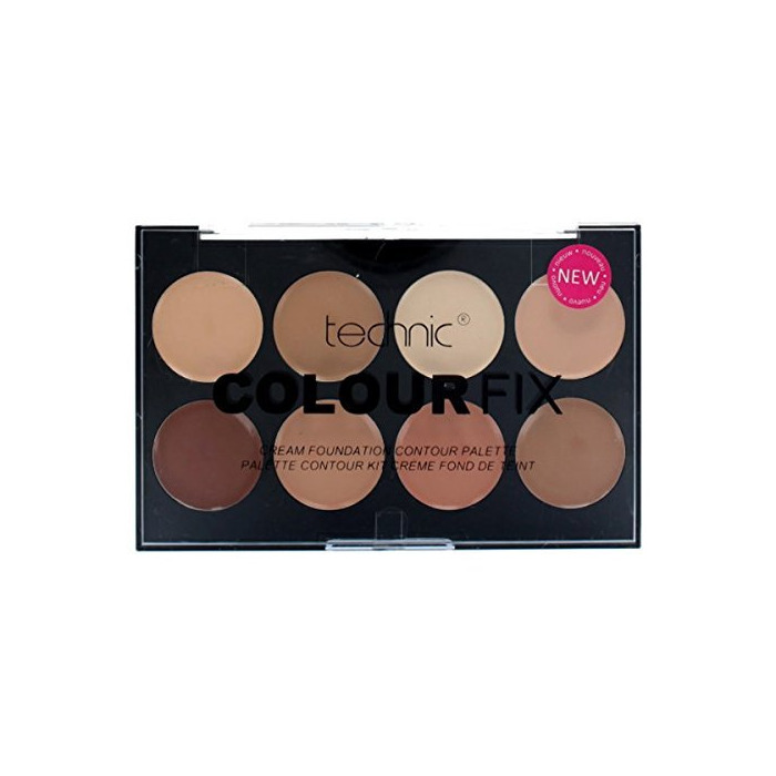 Beauty Technic Colour Fix CREAM FOUNDATION CONTOUR PALETTE KIT by Technic