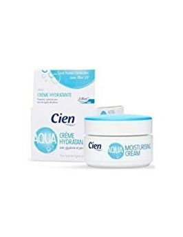 Crema Cien Aqua Hidratante con Glicerina y Pantenol