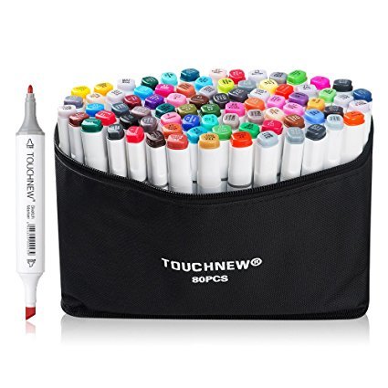 Fashion Amazon.com: 80 Set Color TOUCHNEW Alcohol Graphic Drawing ...