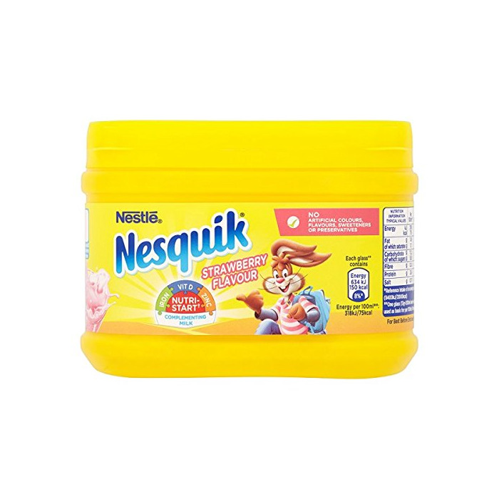 Productos Nesquik Batido de fresa Mix 300g