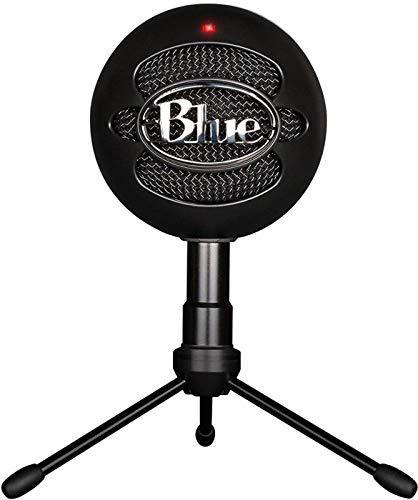 Electronic Microphones Snowball Ice de Blue - Micrófono para ordenador con soporte y