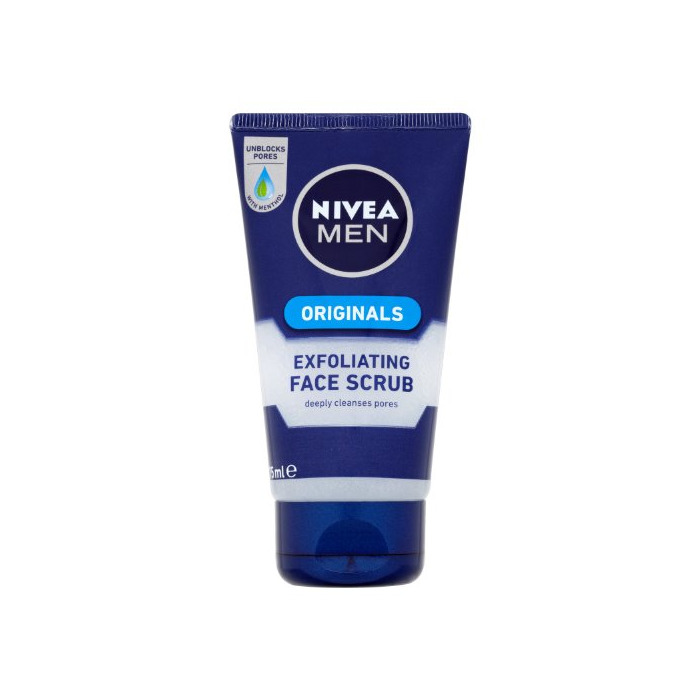 Belleza Nivea men - Exfoliante facial, pack de 3