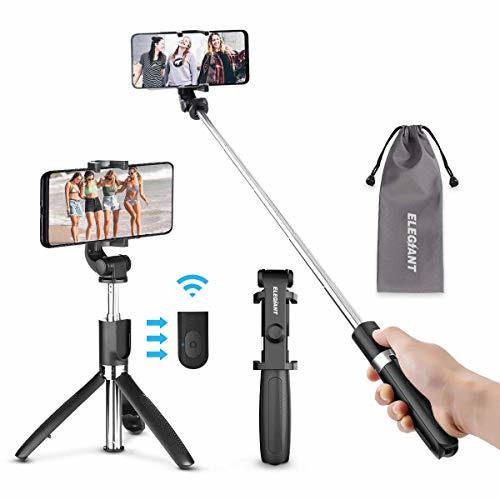 Electrónica ELEGIANT Palo Selfie Trípode Bluetooth Mini Stick Movil Deportivo Extensible de Control