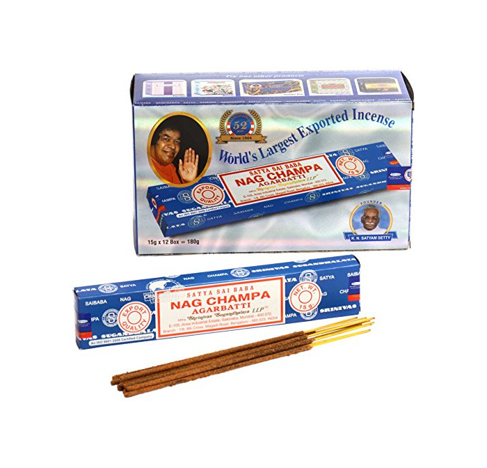 Elemento de la categoría hogar Satya Nagchampa Incense baquetas