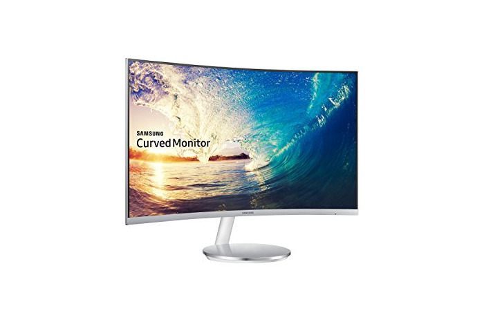 Electrónica Samsung LC27F591FDU 27" Full HD VA Plata - Monitor