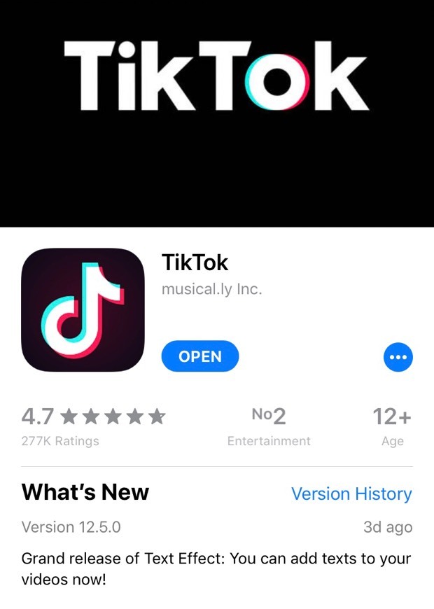 App Tiktok