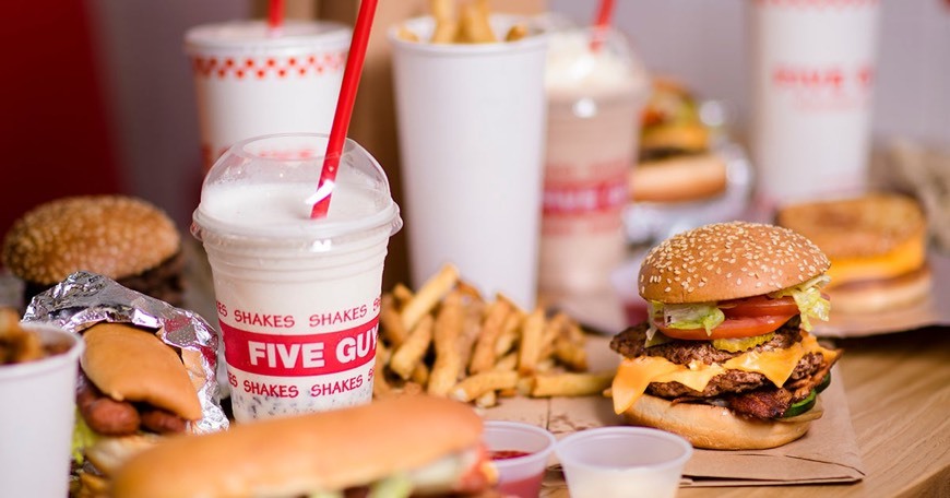 Restaurants Five Guys UK