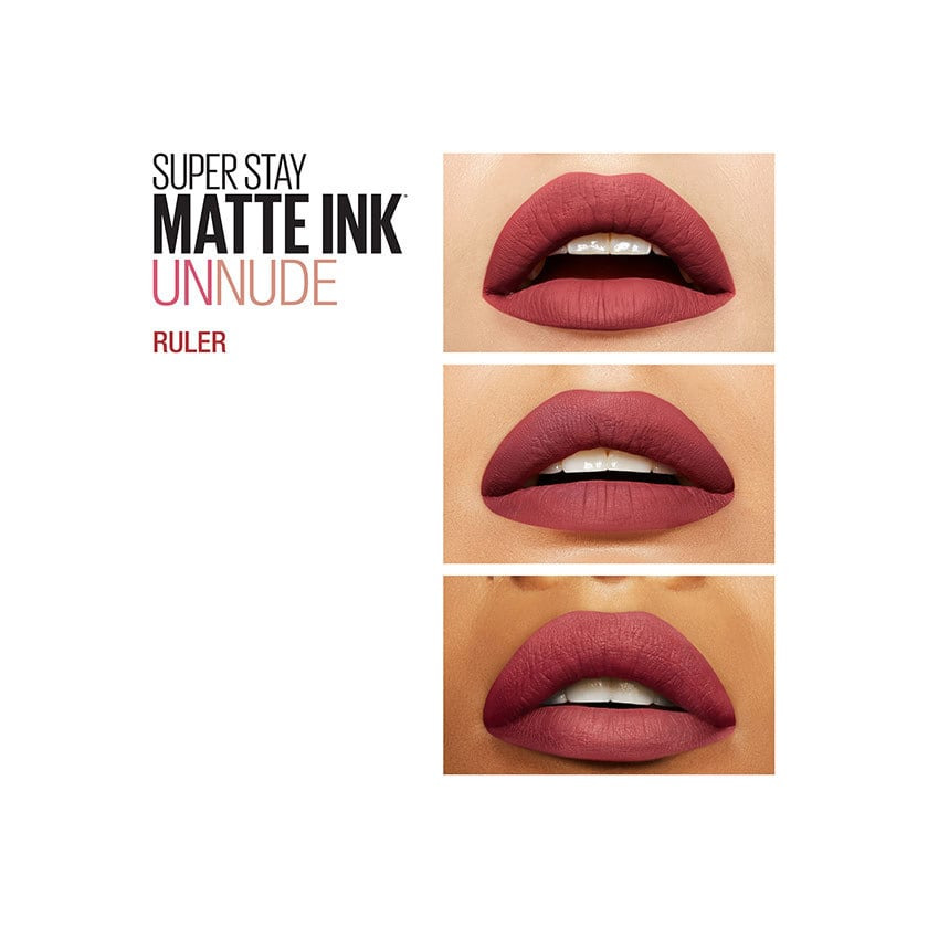 Product Maybelline Superstay Matte Ink Liquid Lipstick 80 Ruler 5ml ...