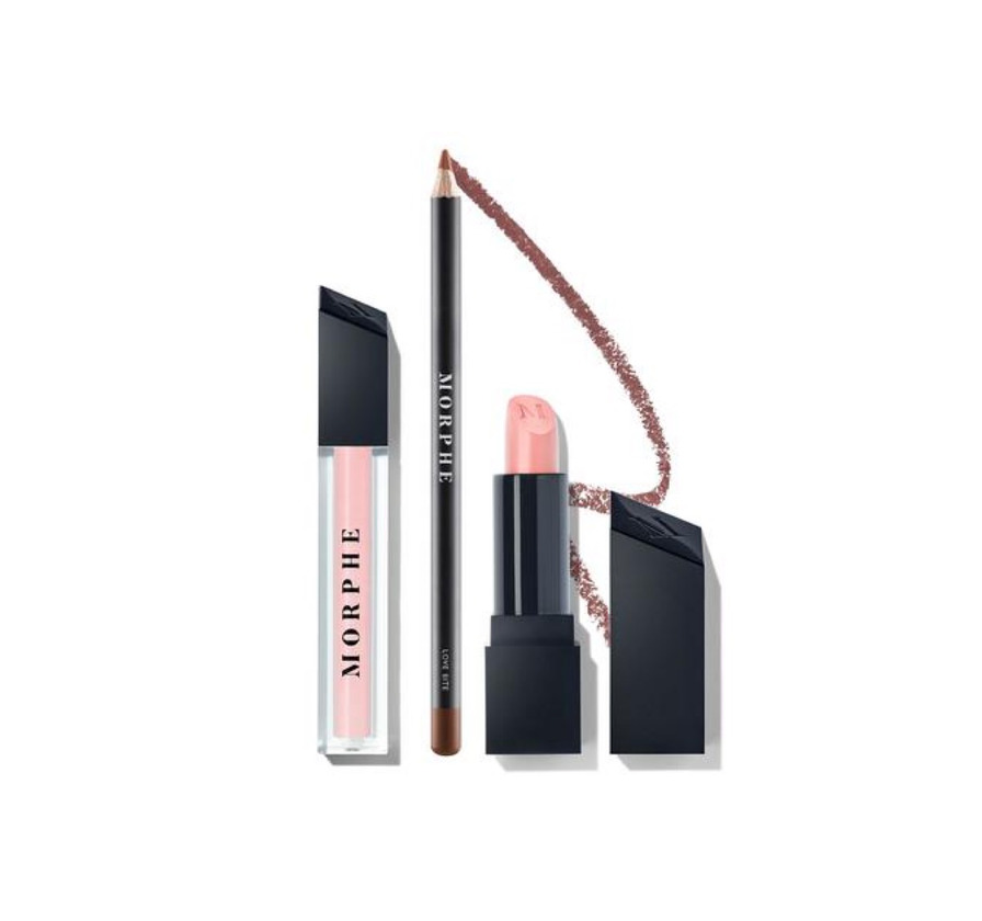 Product OUT & A POUT BLUSHING NUDE LIP TRIO – Morphe UK