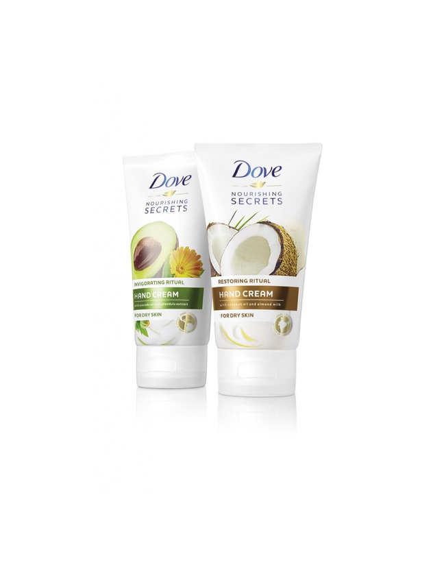 Product Dove Nourishing Secrets Restoring Ritual crema de manos para piel seca 75ml