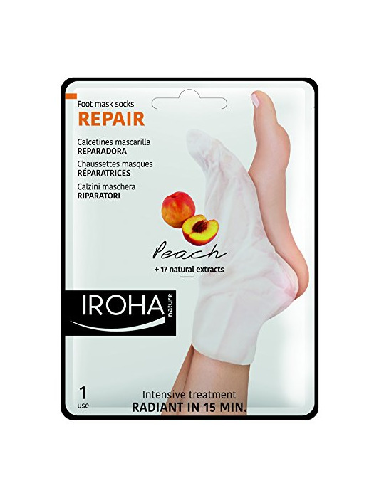 Beauty Iroha Reparación - Calcetines mascarilla reparadoras