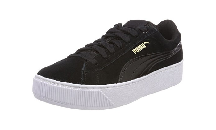 Fashion Puma Vikky Platform, Zapatillas para Mujer, Negro