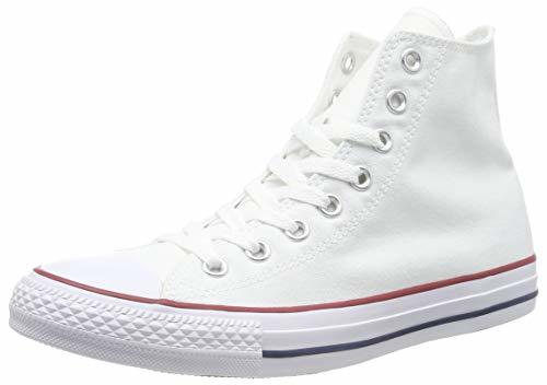 Moda Converse Chuck Taylor All Star Hi, Zapatillas Altas Unisex adulto, Blanco