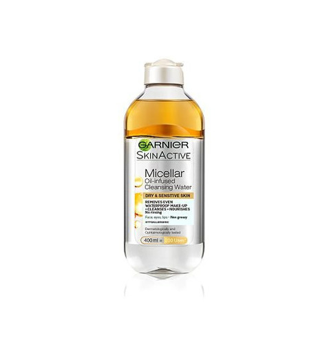 Garnier Skinactive oil-infused agua micelar desmaquillante