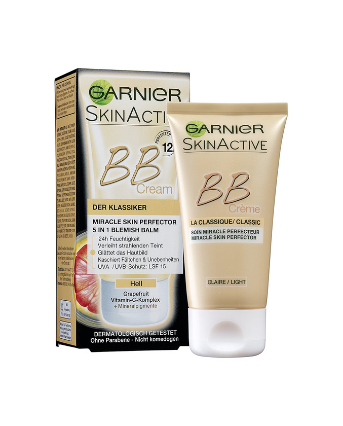 Beauty Garnier - SkinActive - BB Cream El Clásico Medio - Miracle Skin