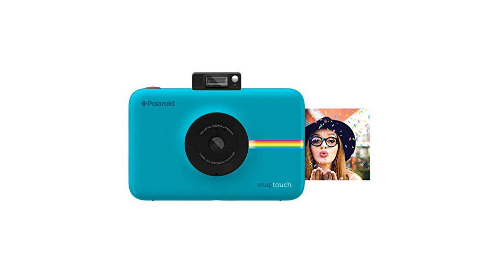 Electronic Polaroid Snap Touch - Cámara digital con impresión instantánea y pantalla LCD