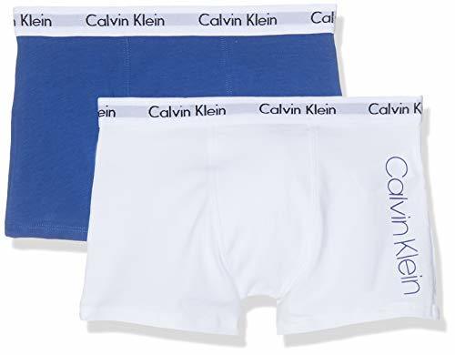 Calvin Klein 2PK Trunks Calzoncillos, Blanco