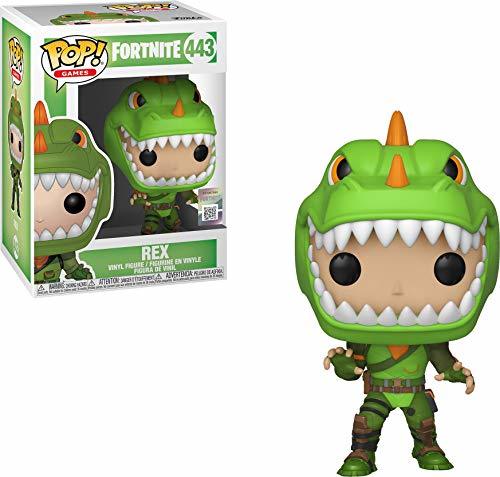 Game Funko- Pop Figura de Vinilo Rex Fortnite,