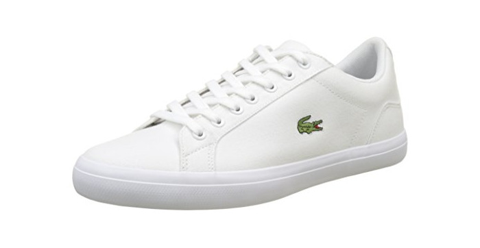 Moda Lacoste Lerond Bl 2 CAM, Zapatillas para Hombre, Blanco