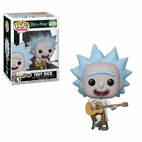 Juego Funko- Rick & Morty Pop Tiny Rick w/Guitarra,