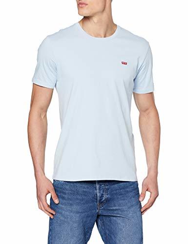 Fashion Levi's SS Original Hm tee Camiseta, Azul