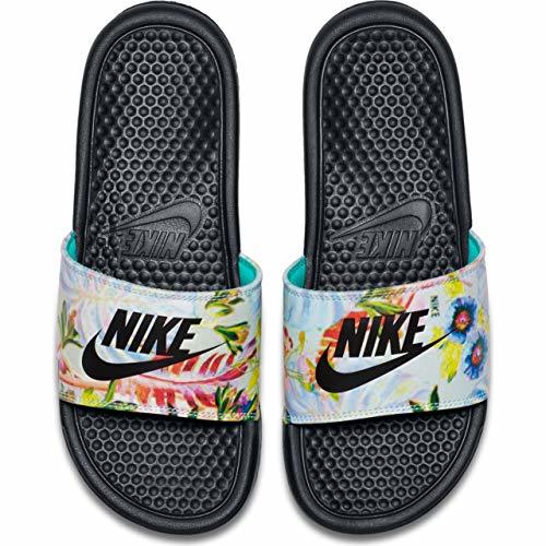 Nike Wmns Benassi JDI Print, Zapatos de Playa y Piscina para Mujer,