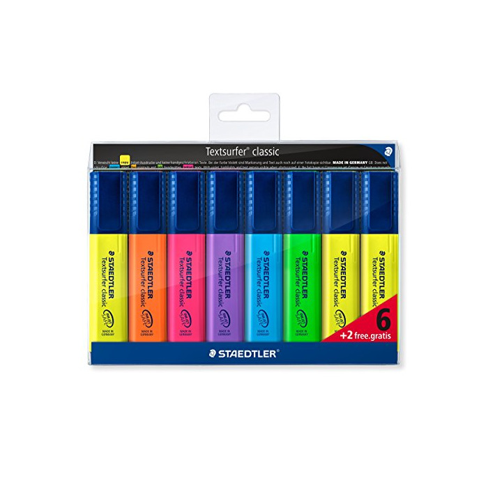 Product Staedtler Rotuladores fluorescentes multicolor. Permanente