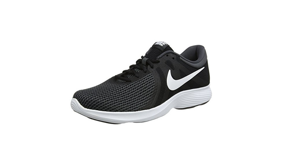 Moda Nike Revolution 4 EU, Zapatillas de Running para Hombre, Negro