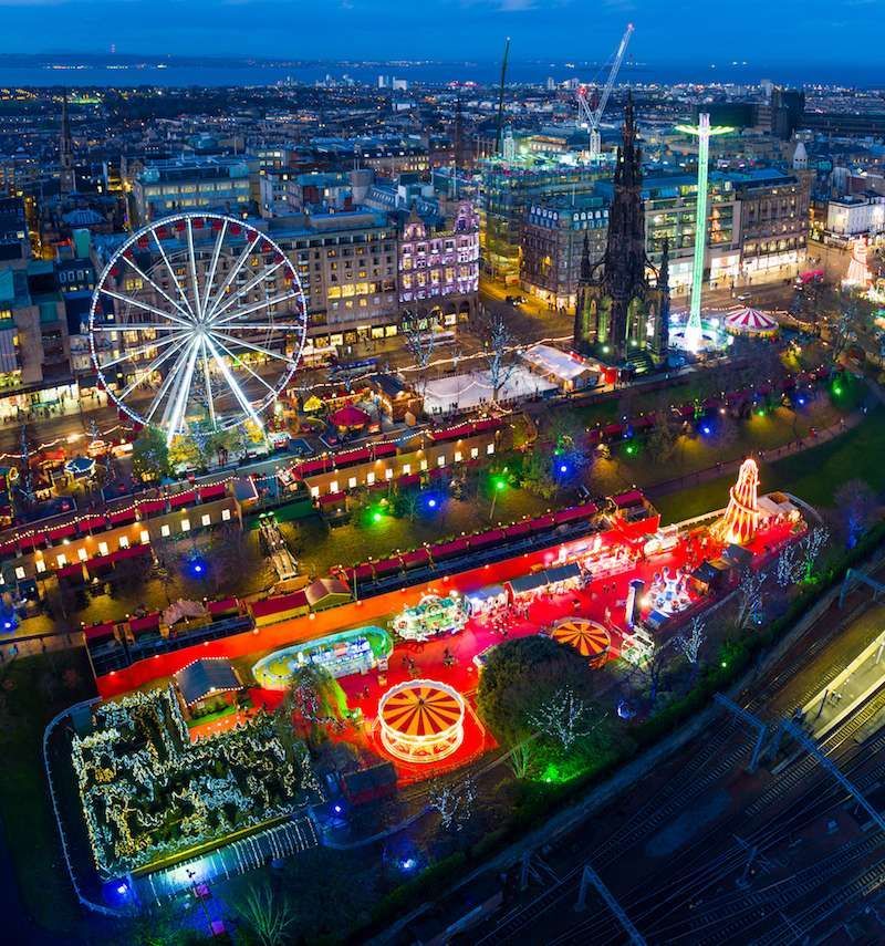 Place Edinburgh Christmas Market