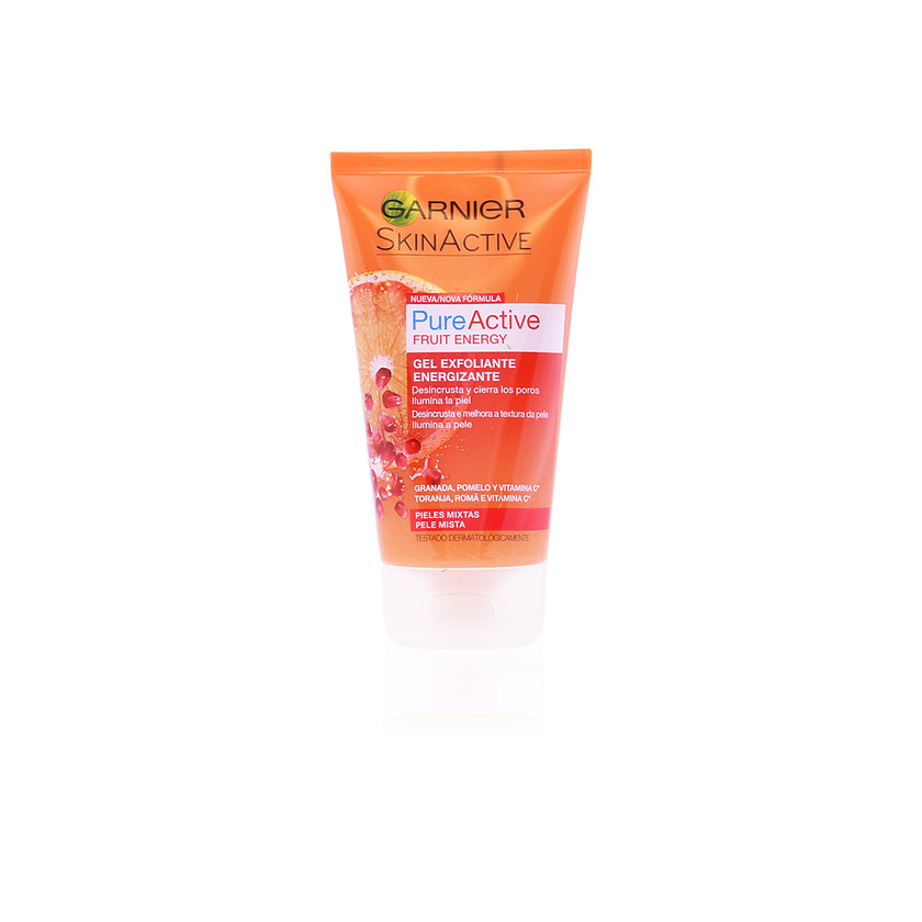 Garnier Skin Active Pure Active Fruit Energy Gel Exfoliante Energizante