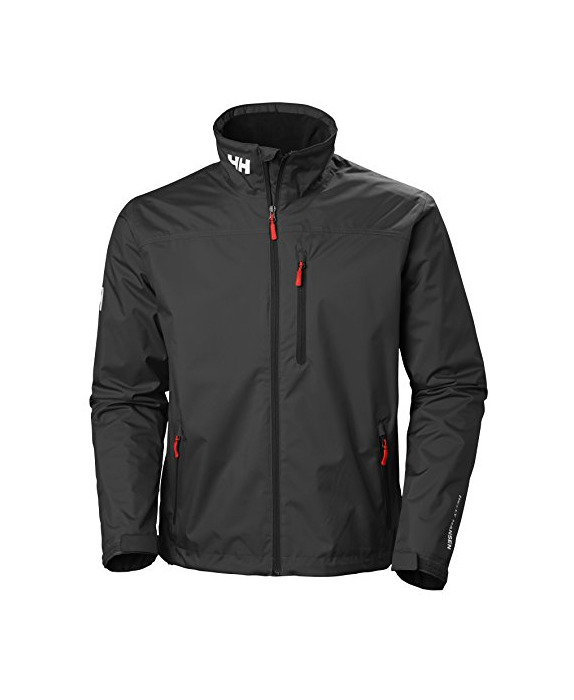 Fitness Helly Hansen Crew Midlayer  Chaqueta Impermeable para Hombre, Color Negro