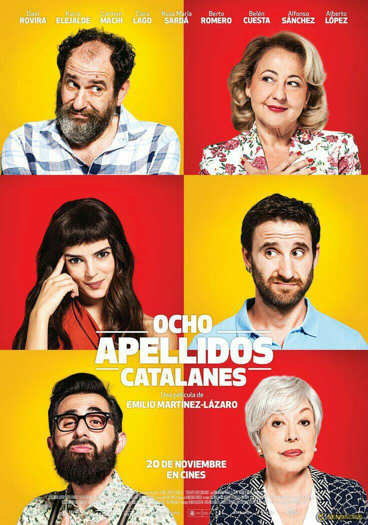 Película Ocho apellidos catalanes