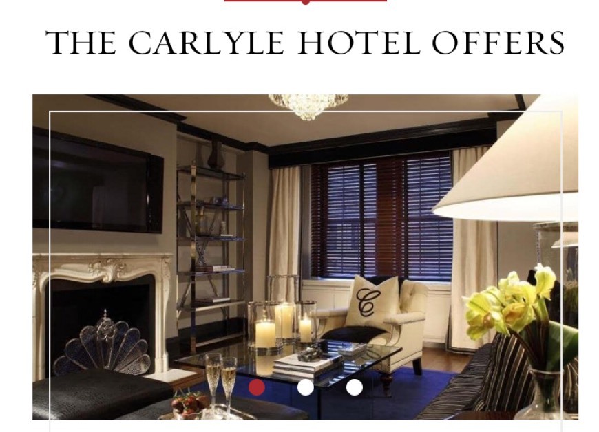 Lugar The Carlyle, A Rosewood Hotel